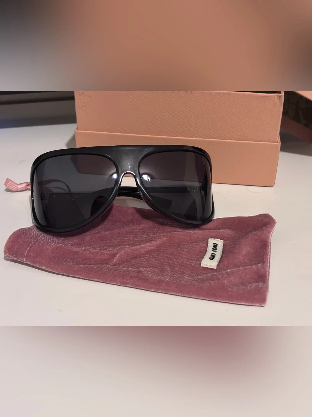 Black Shield Sunglasses